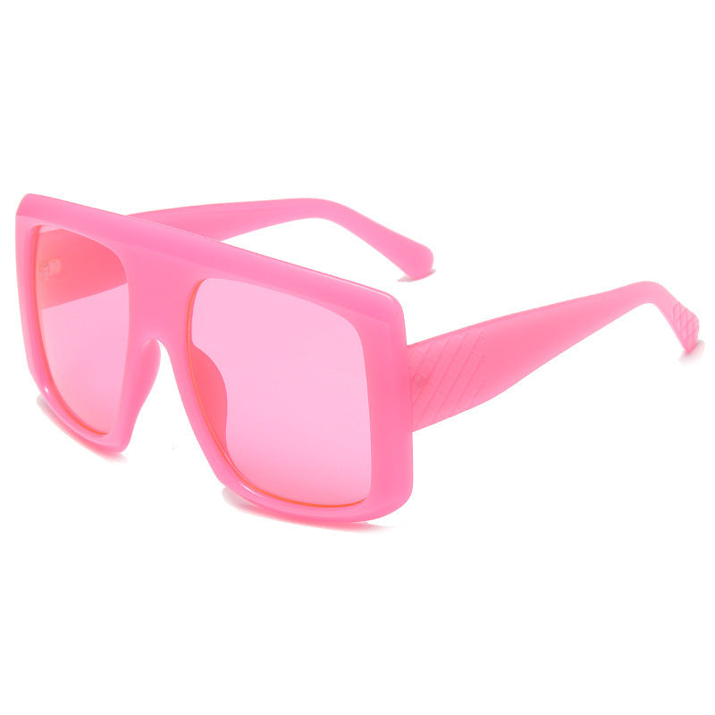 Wholesale Large Frame Square PC Sunglasses